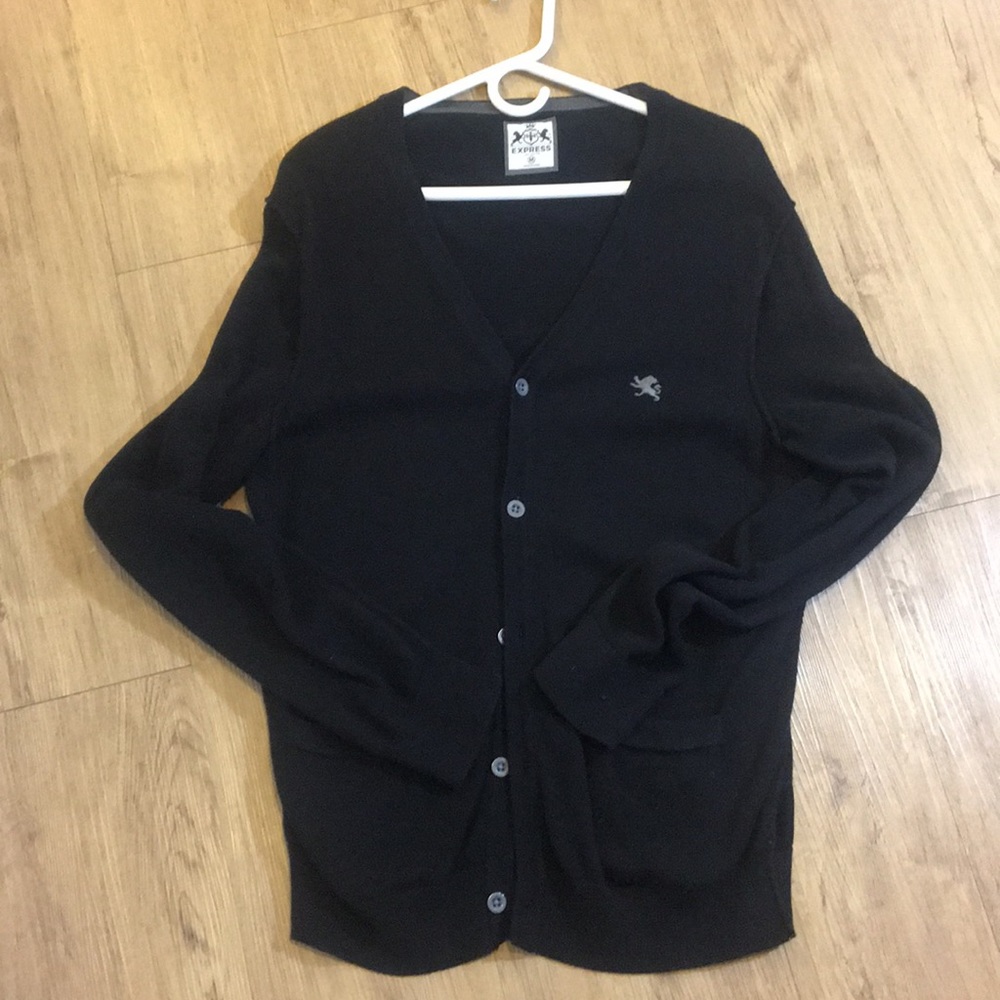 Express Black Cardigan